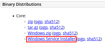 tomcat windows service installer