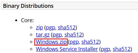 tomcat binary distributions windows zip